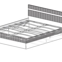 ОЛИВИЯ Кровать 1600 с основанием и ПМ | фото 4