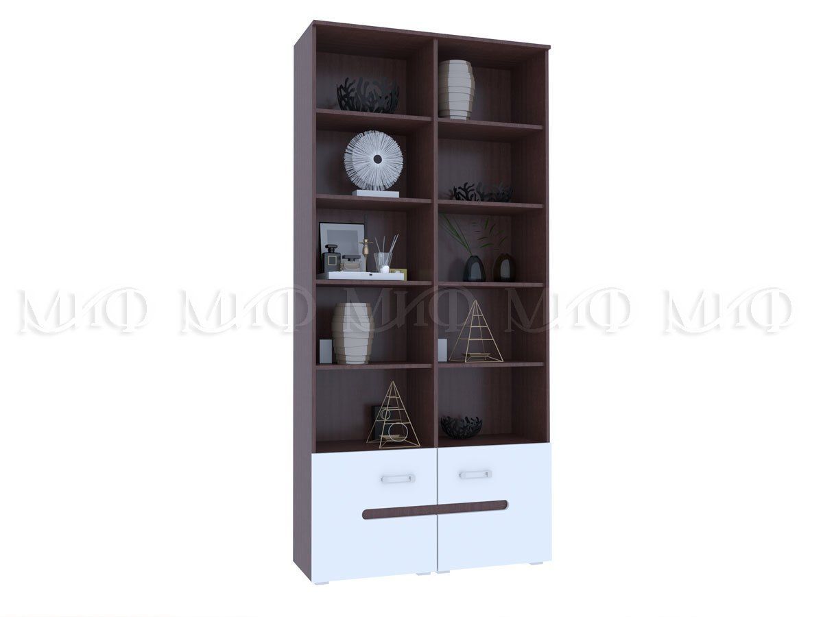 КИМ Гостиная (модульная) МДФ (белый) | фото 10