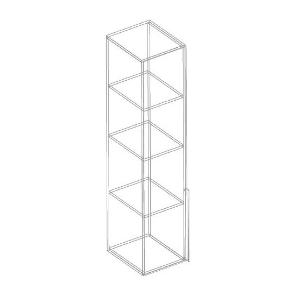 ВИТА Пенал (надстройка) темно серый | фото 2