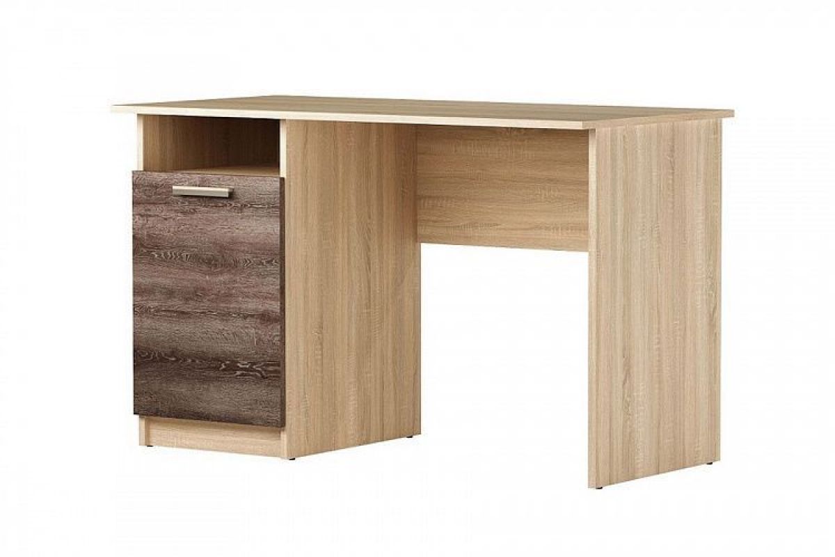 Стол компьютерный "ПКС-12"  (дуб сонома/дуб сакраменто) | фото 3