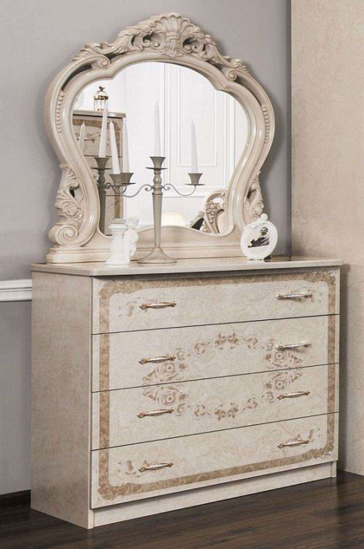 Спальный гарнитур Патрисия (крем) | фото 7