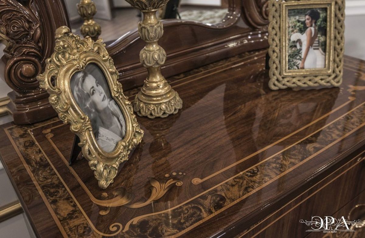 Комод 4 ящика с Зеркалом Патрисия (караваджо) | фото 3