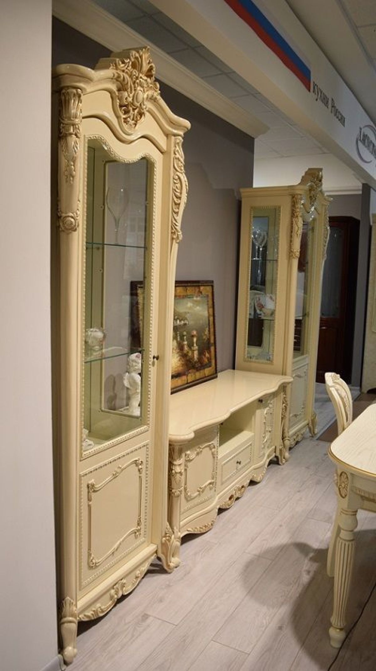 Гостиная Джоконда (крем глянец) 1+ТВ+1 | фото 3