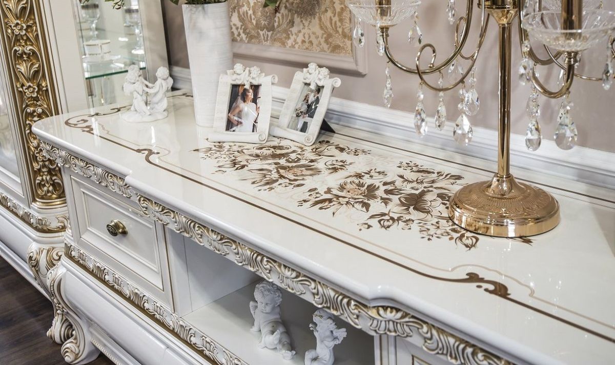 Тумба ТВ Алсу (белый глянец) | фото 4