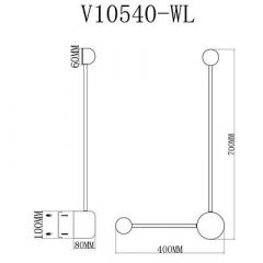 Накладной светильник Moderli Provo V10540-WL | фото 2