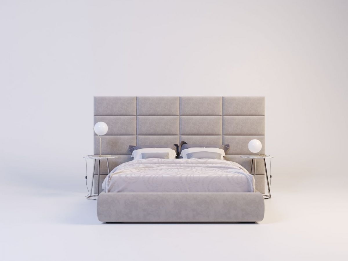 Мягкие панели ПРЯМОУГОЛЬНИКИ 30*60 (4 шт.) для спальни | фото 22