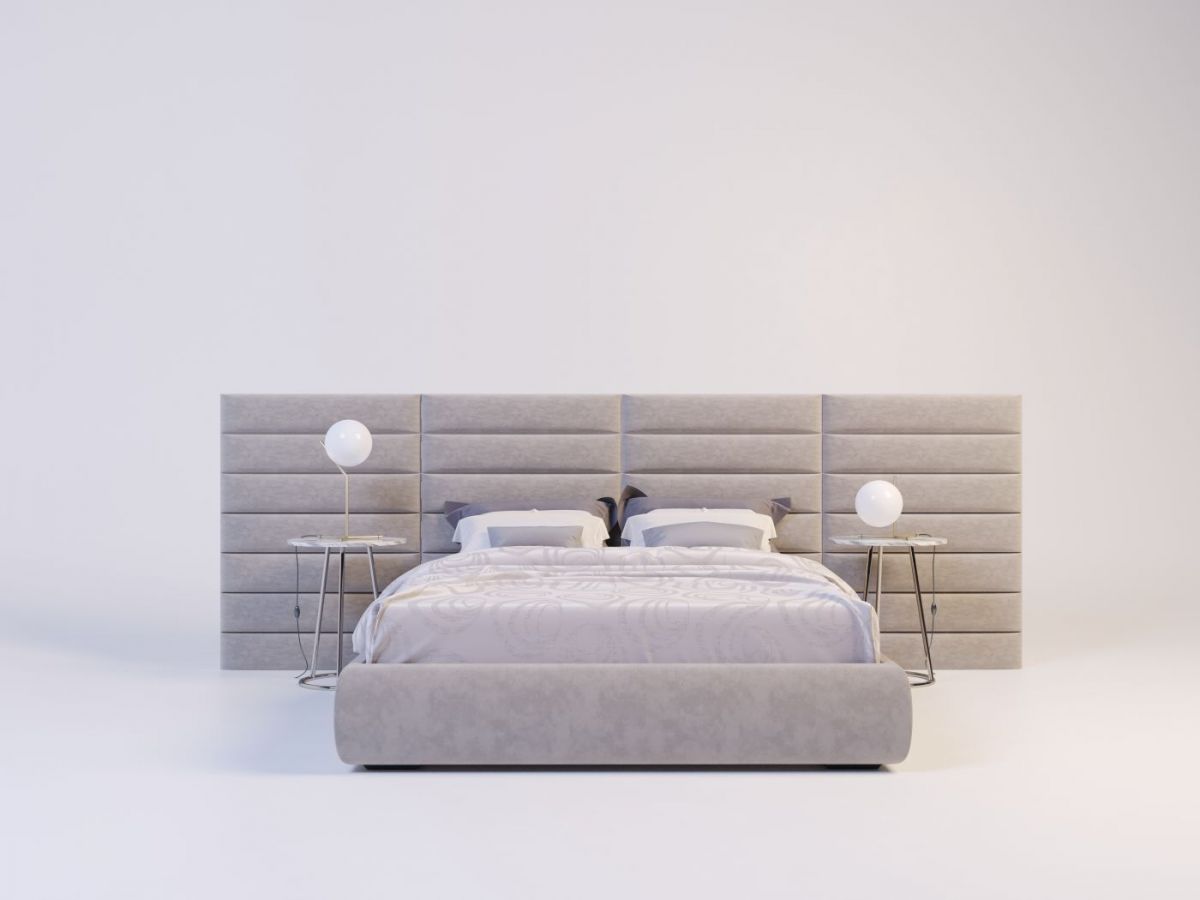 Мягкие панели ПОЛОСЫ ПРЯМЫЕ 15*90 (4 шт.) для гостиной | фото 16