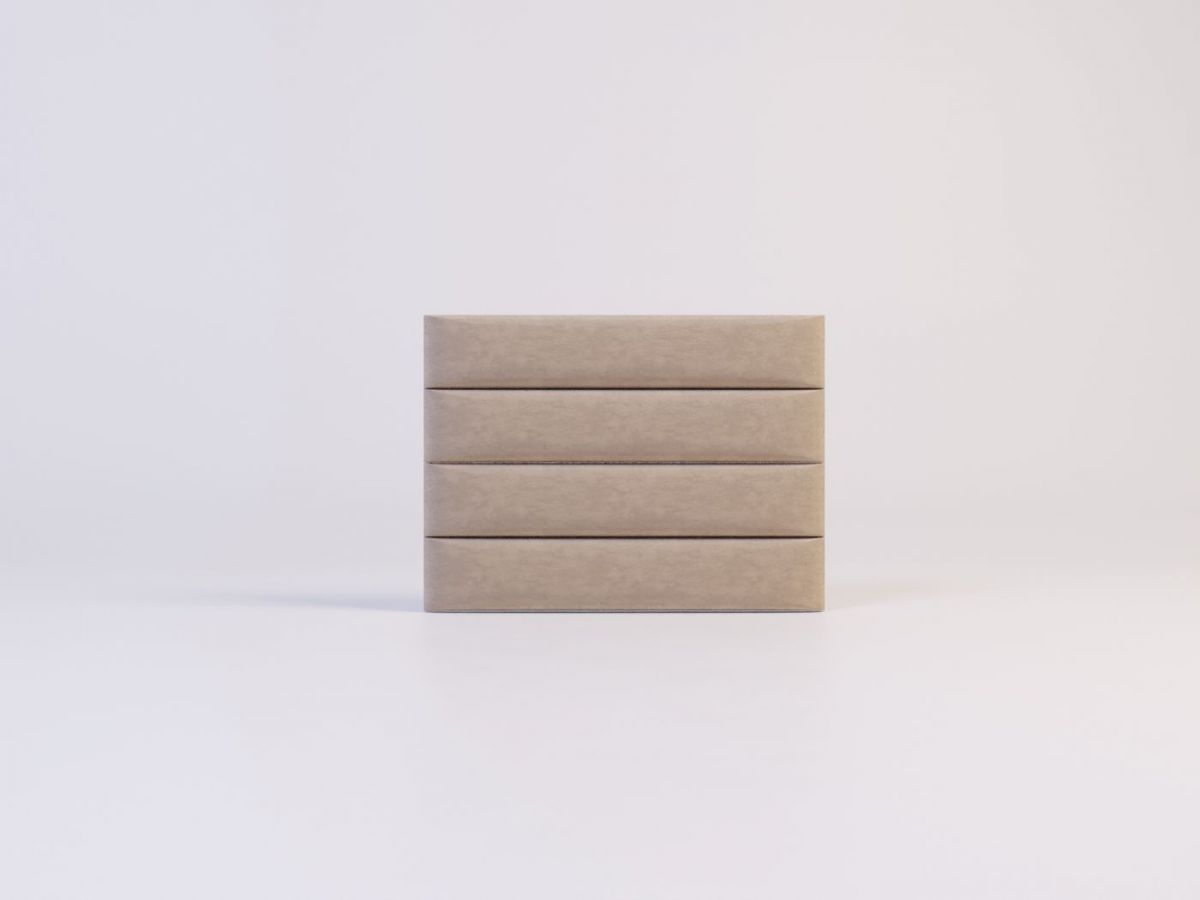 Мягкие панели ПОЛОСЫ ПРЯМЫЕ 15*90 (4 шт.) для детской | фото 8