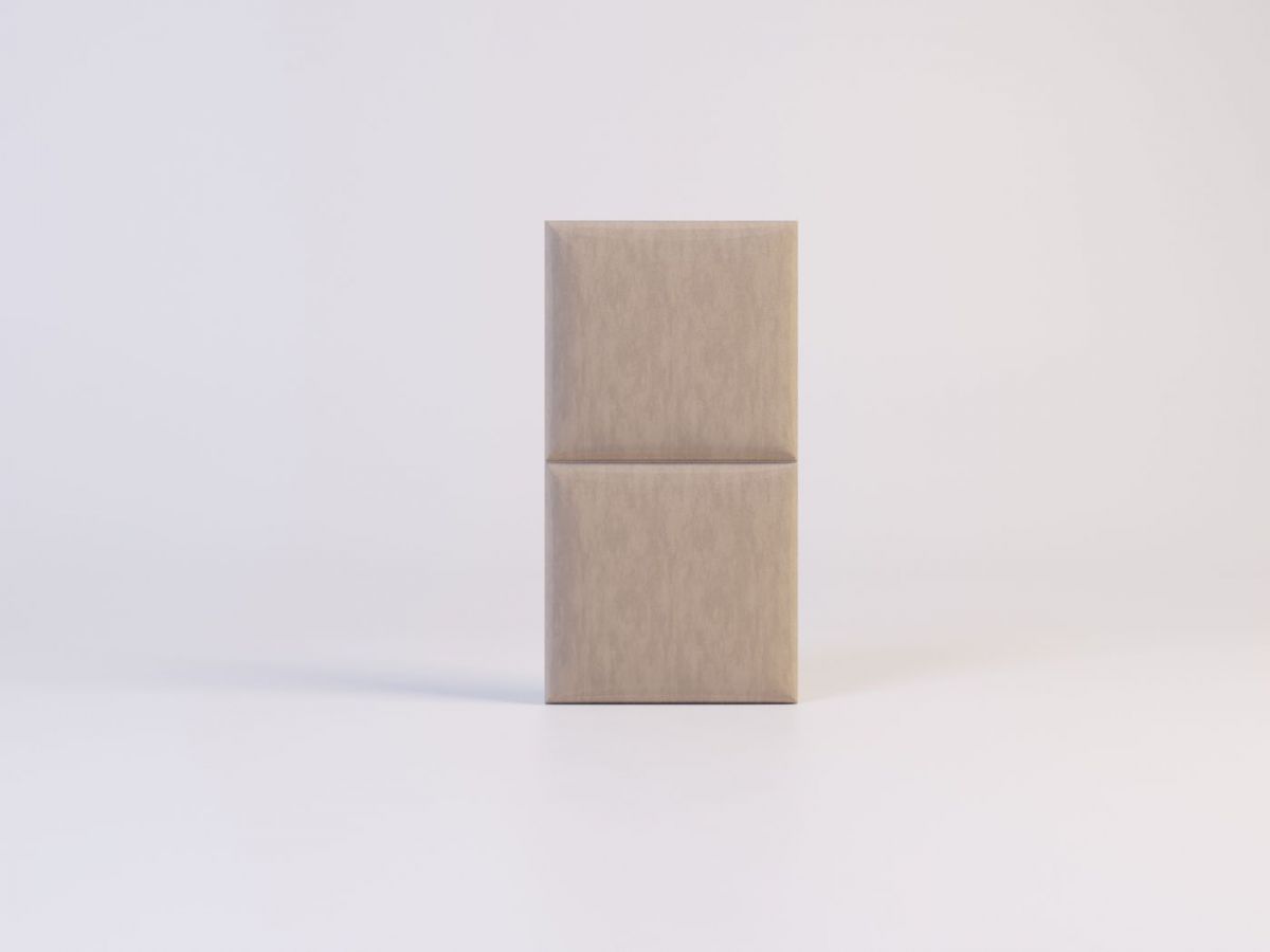 Мягкие панели КВАДРАТЫ 50*50 (2 шт.) для спальни | фото 17