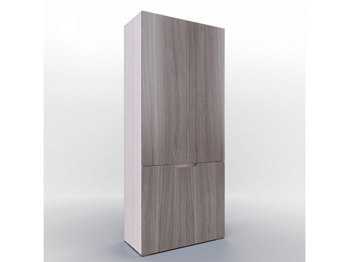 ТРИО Спальный гарнитур (модульный) серебряный орех/ясень шимо | фото 13