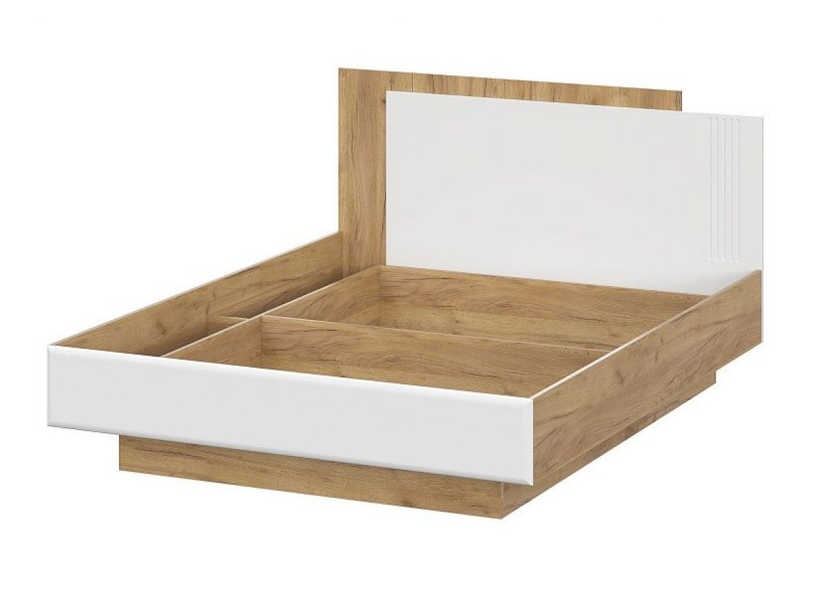 МИЛАН Спальня (Дуб Золотой/Белый Матовый) | фото 3