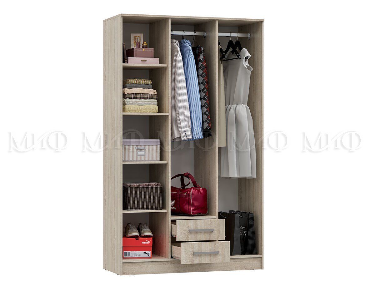 МАРТИНА Спальный гарнитур (модульный) дуб сонома/белый | фото 8