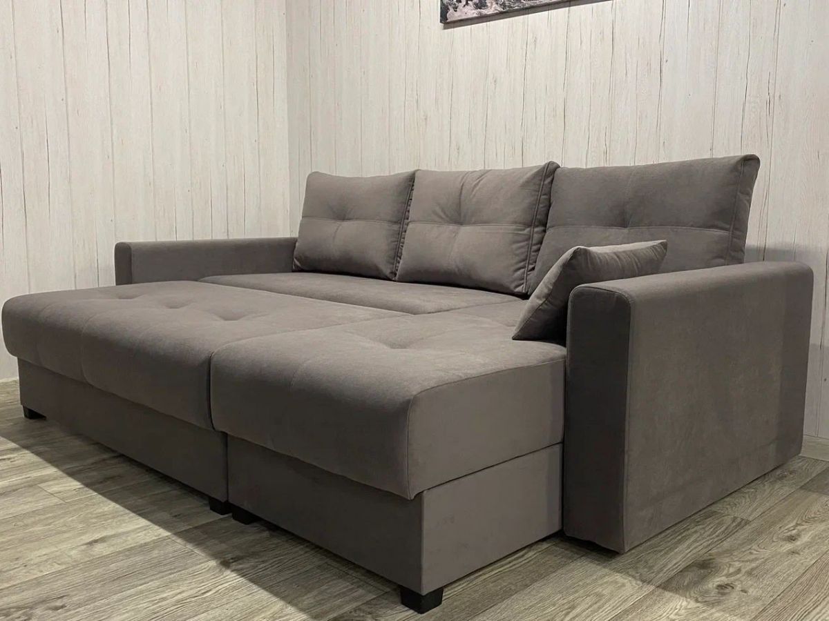 Диван угловой Комфорт-3 (НПБ) велюр Modus 22 | фото 3