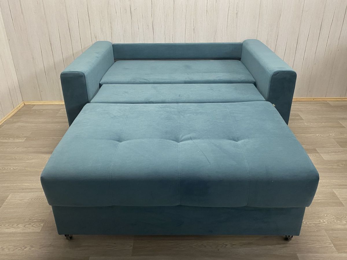 Диван Комфорт-7 БД 1200 ШП (ППУ) велюр Monaco 15 | фото 5