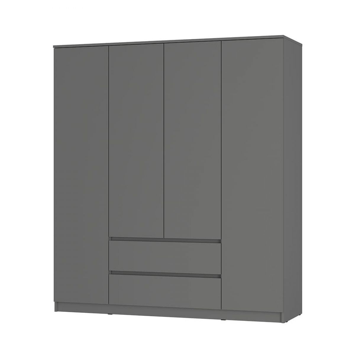 Спальня Симпл (графит) модульная | фото 37