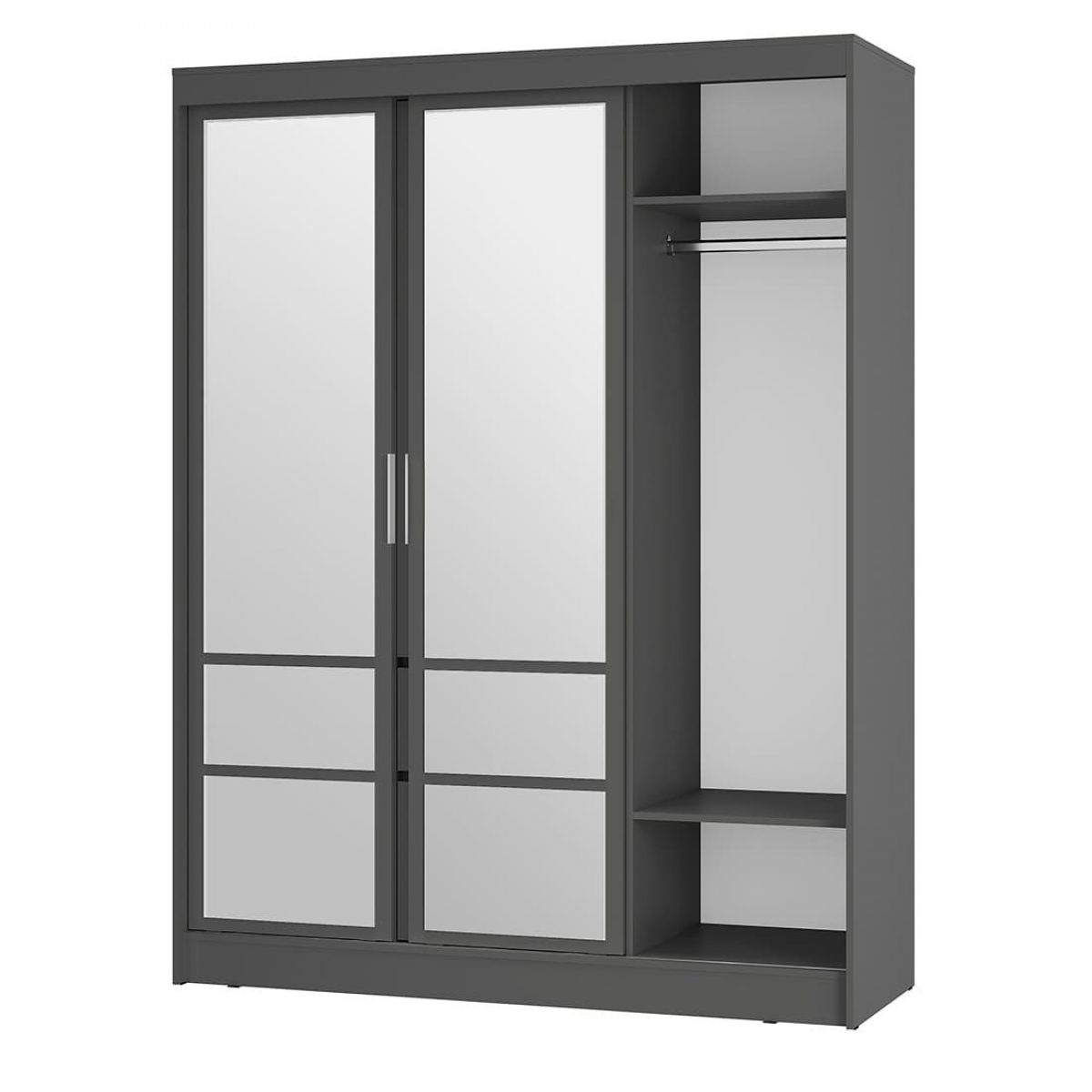 Спальня Симпл (графит) модульная | фото 43