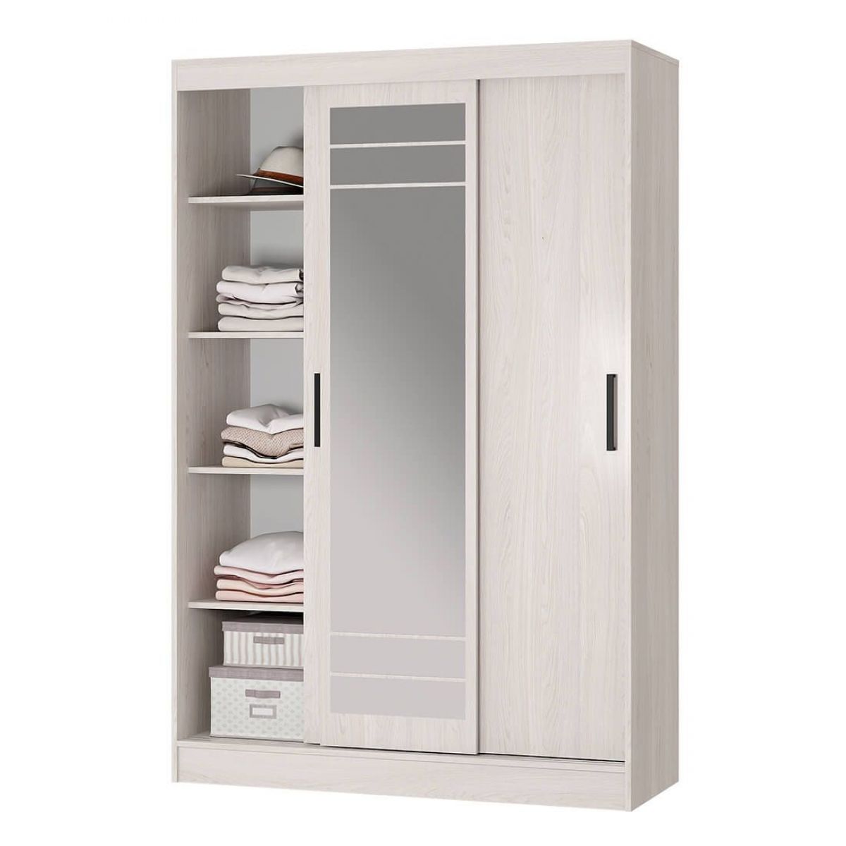 Шкаф-купе Тео ШКК-02 (ясень белый) | фото 5