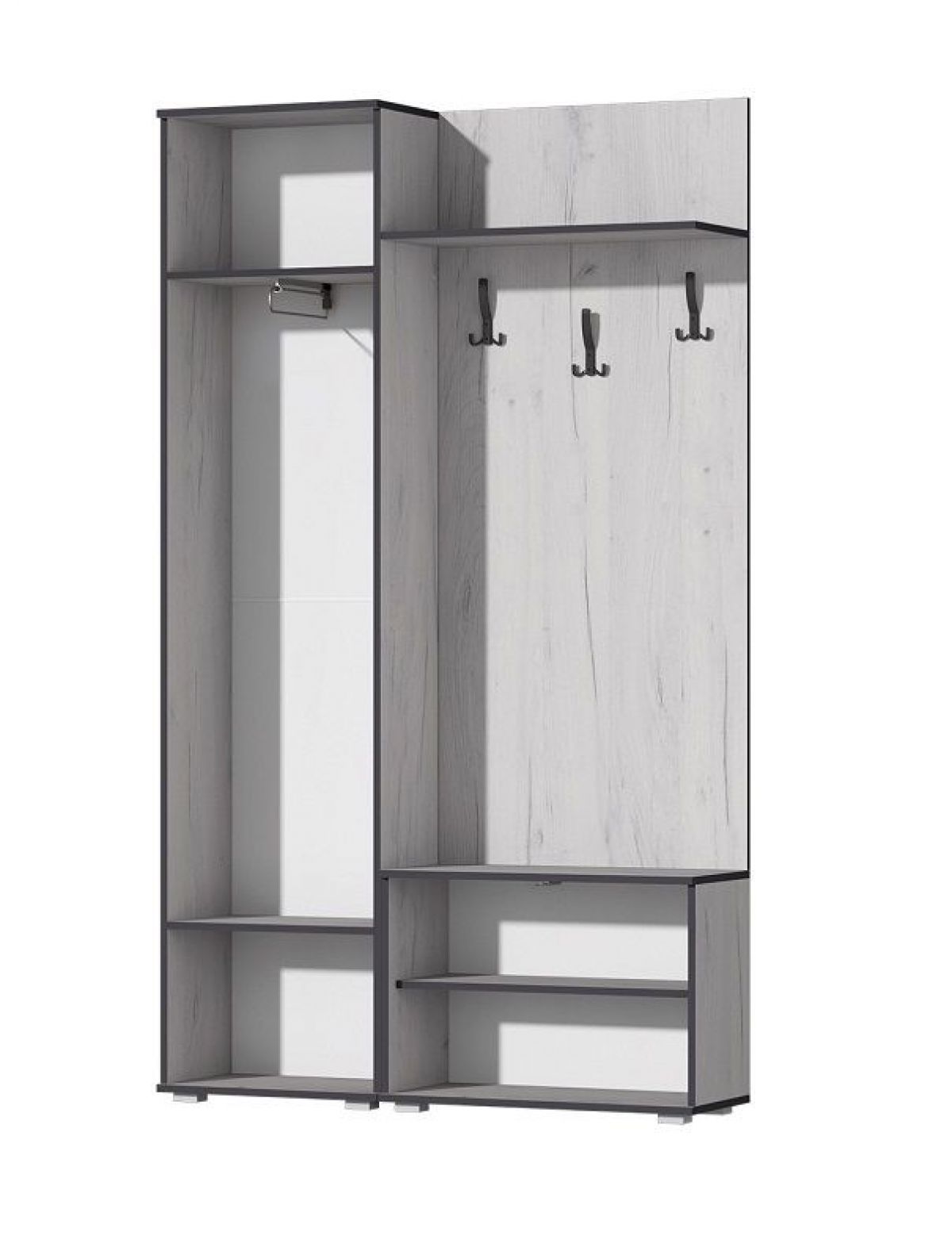 Прихожая Норден (Дуб Крафт белый) | фото 2