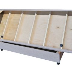 Диван-кровать Комфорт ЛАЙТ без подлокотников (2 подушки) Синий | фото 7