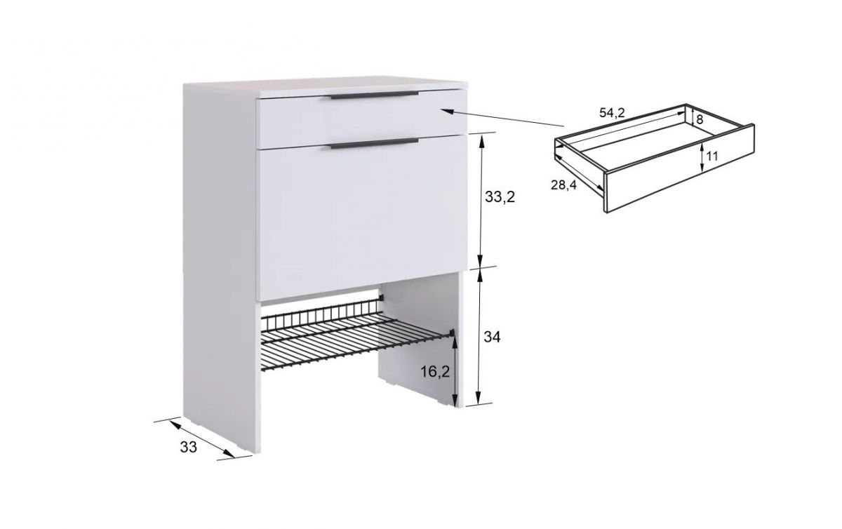 БАСКО Прихожая К8 (кашемир) | фото 7