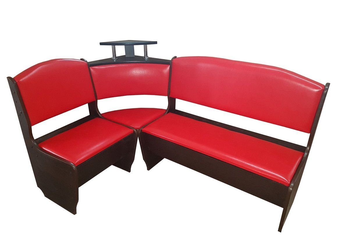 Кухонный уголок Нео Стандарт + стол + табурет 2 шт. (1000*1500) кожзам | фото 7