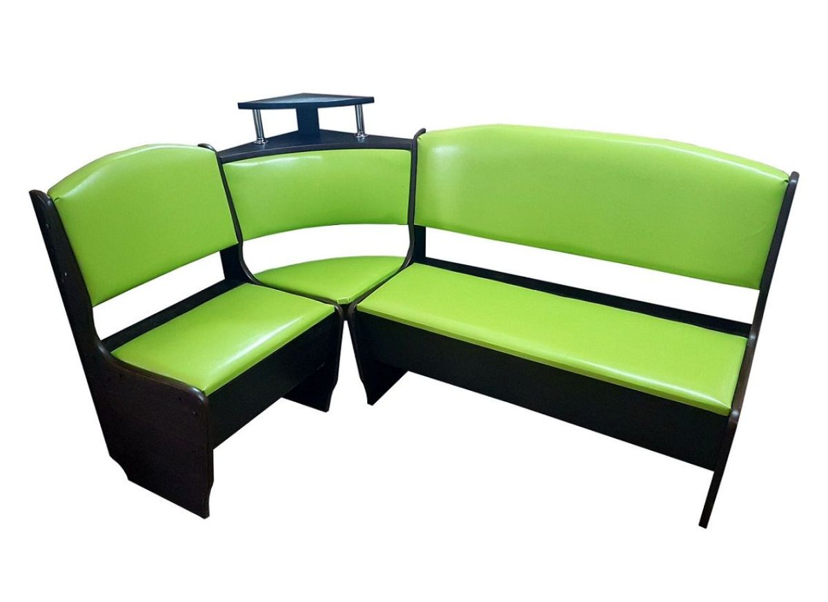 Кухонный уголок Нео Стандарт + стол + табурет 2 шт. (1000*1500) кожзам | фото 8