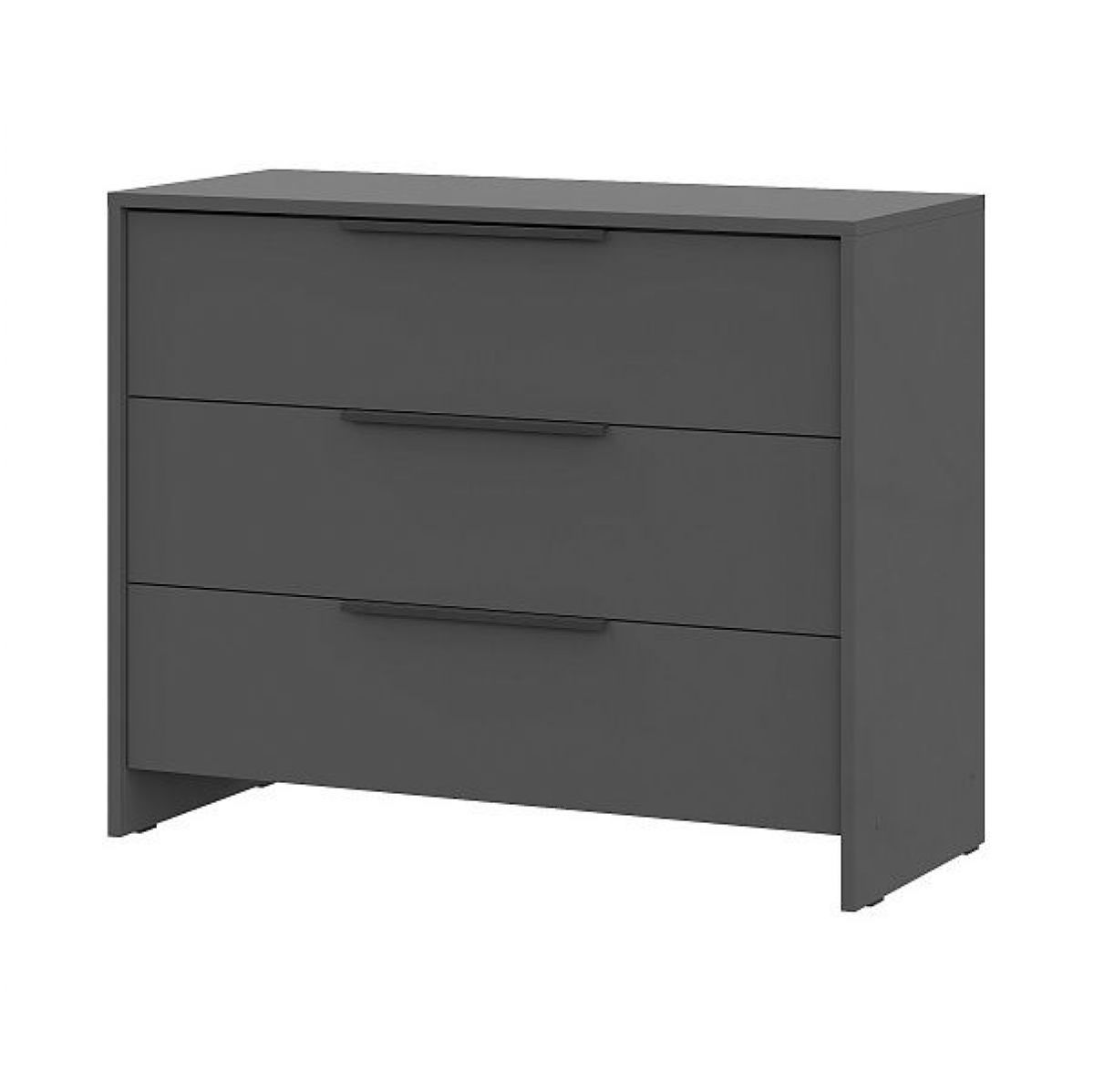 КАМЕЛИЯ 1 Серия 2 Комод 3 ящика Графит серый | фото 2