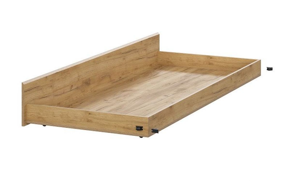 МИЛАН Спальня (Дуб Золотой/Белый матовый) | фото 17