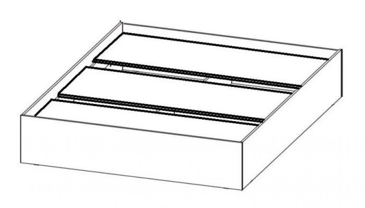 МИЛАН Спальня (Дуб Золотой/Белый матовый) | фото 9