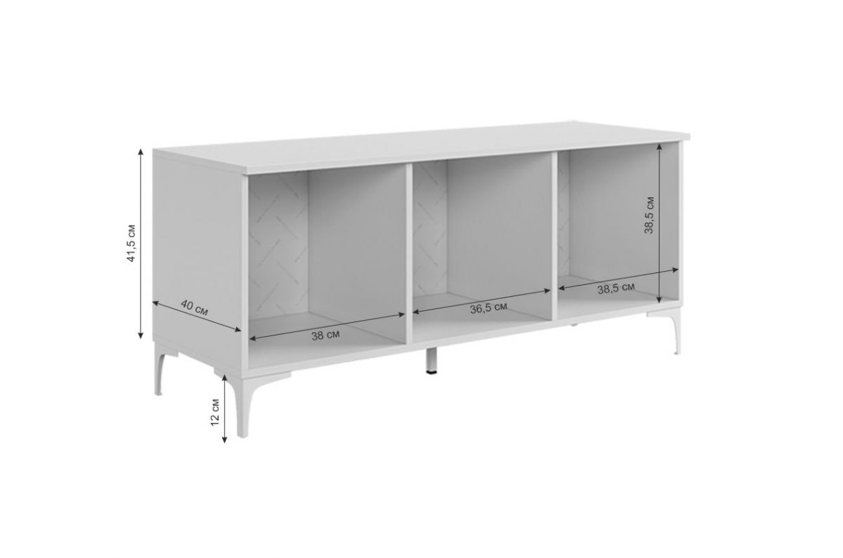 ЗЕФИР Гостиная К2 (белое дерево/черный муар) | фото 5