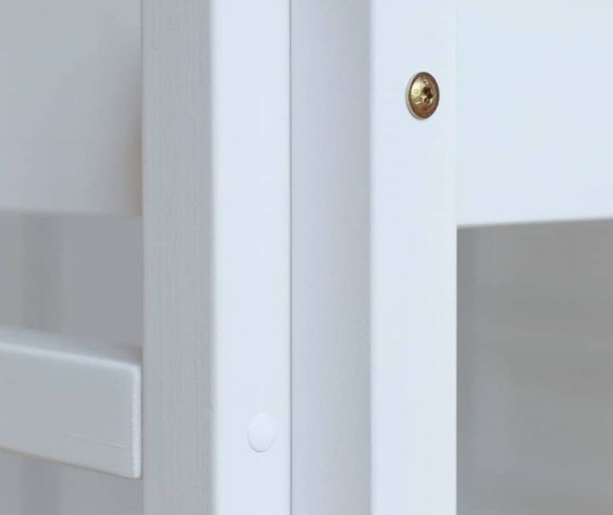 Кровать-домик двухъярусная 80*190 Белый | фото 3