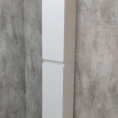 Шкаф пенал навесной для ванной MH10-MA 300х1548 (Белый-М 10.1.1) Белый глянец | фото 7