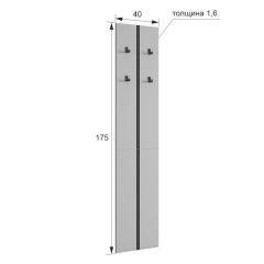 МЕРСИ Прихожая (модульная) белое дерево | фото 2