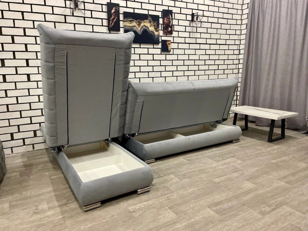 Диван Сноуден с оттоманкой (Snowden) ППУ | фото 7