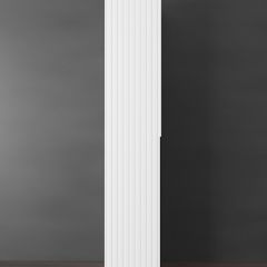 Шкаф Linnea MHR-1-2 2050х400х510 (Белый-М 11.1.1) | фото 6