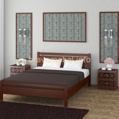 ВЕРОНИКА-1 Кровать из массива 1400 | фото 3