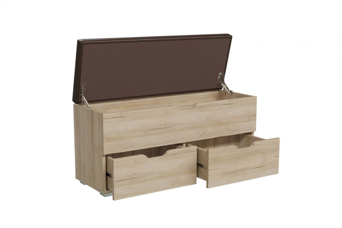 ФЛИНТ Диван (дуб ривьера/коричневый) | фото 2