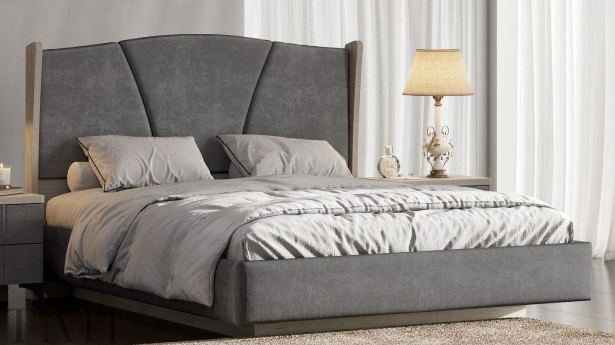 ШЕР Спальный Гарнитур (модульный) Дуб апрель темный/Лофт Голдэн Пэлас | фото 6