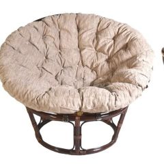 Кресло Папасан 23/01 с подушкой (Темно-коричневый) | фото 2