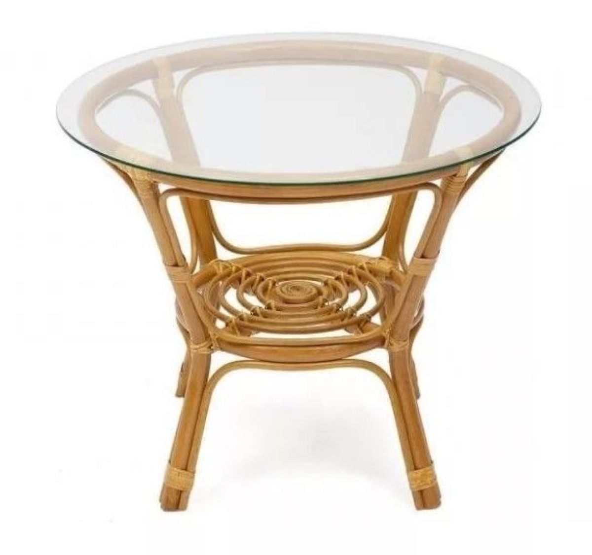 Комплект Багама с диваном, подушки светлые обычные шенил (Мёд) стол круглый | фото 4