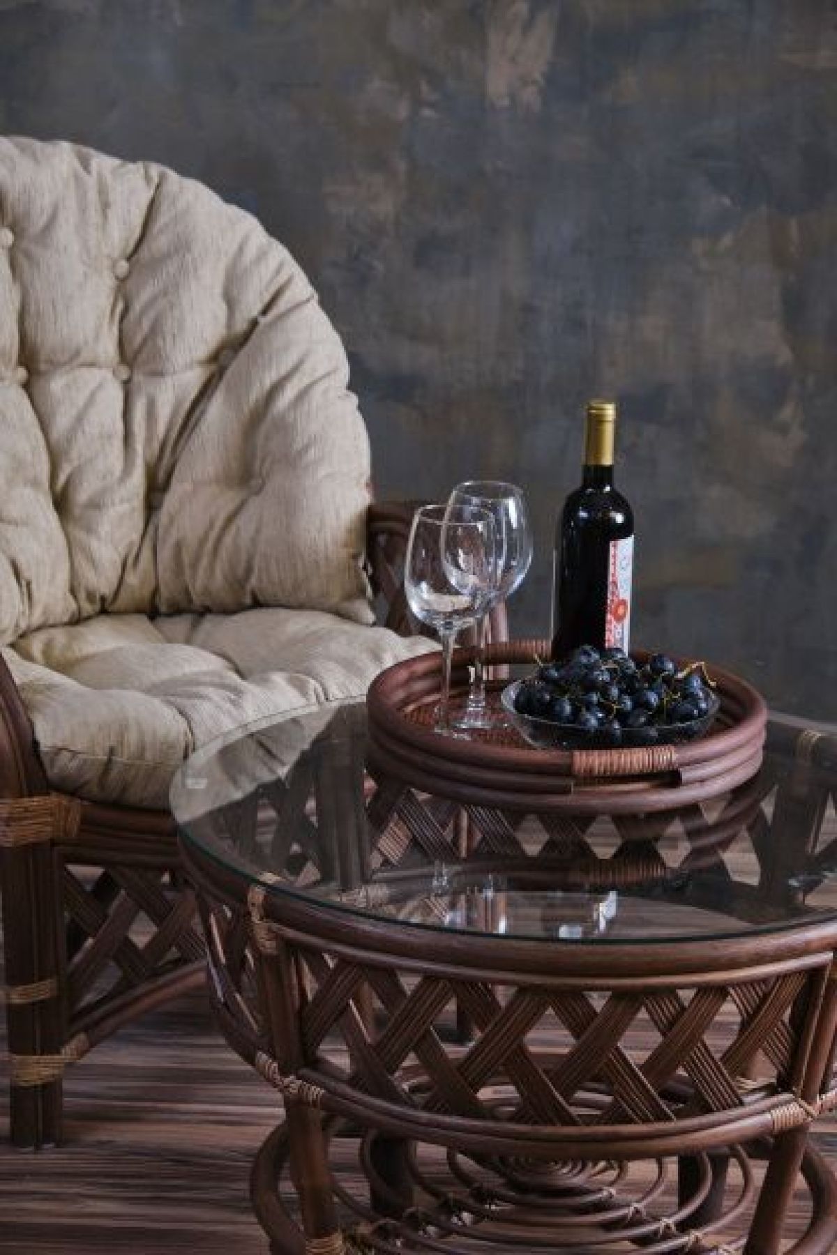 Стол круглый Черчилль/Рузвельт (Орех матовый) | фото 2