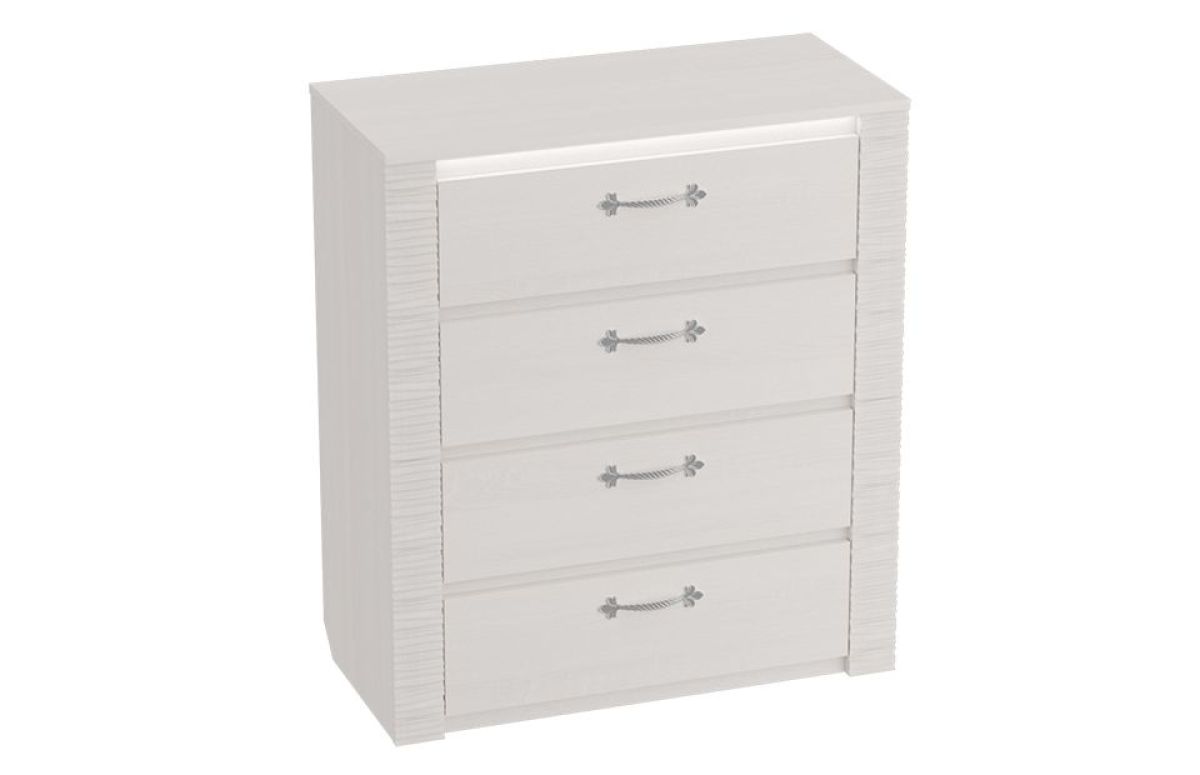 ЭЛАНА Спальный гарнитур (модульная) Бодега белая | фото 4