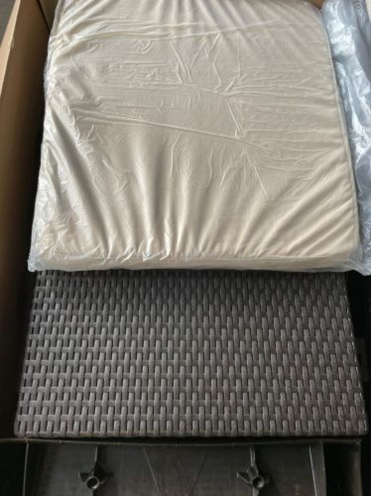 Комплект мебели Корфу сет (Corfu set) коричневый - серо-бежевый * | фото 4