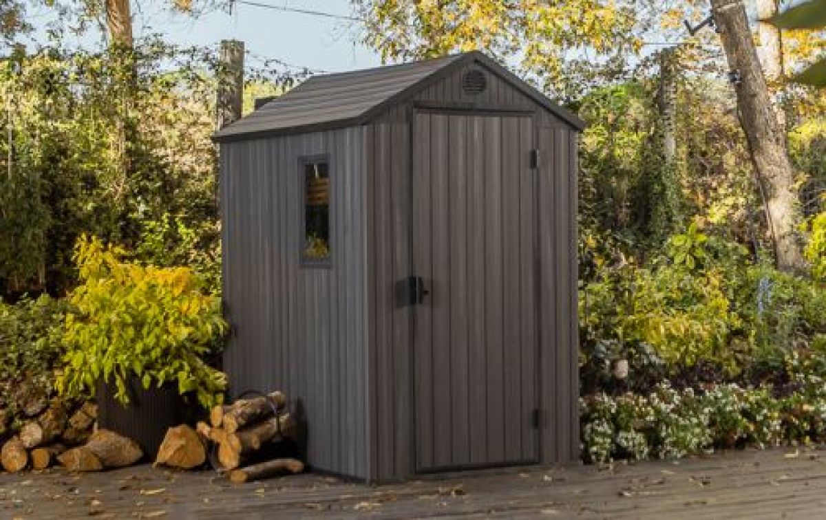 Сарай Дарвин 4х6 (Darwin 4x6) серый | фото 5