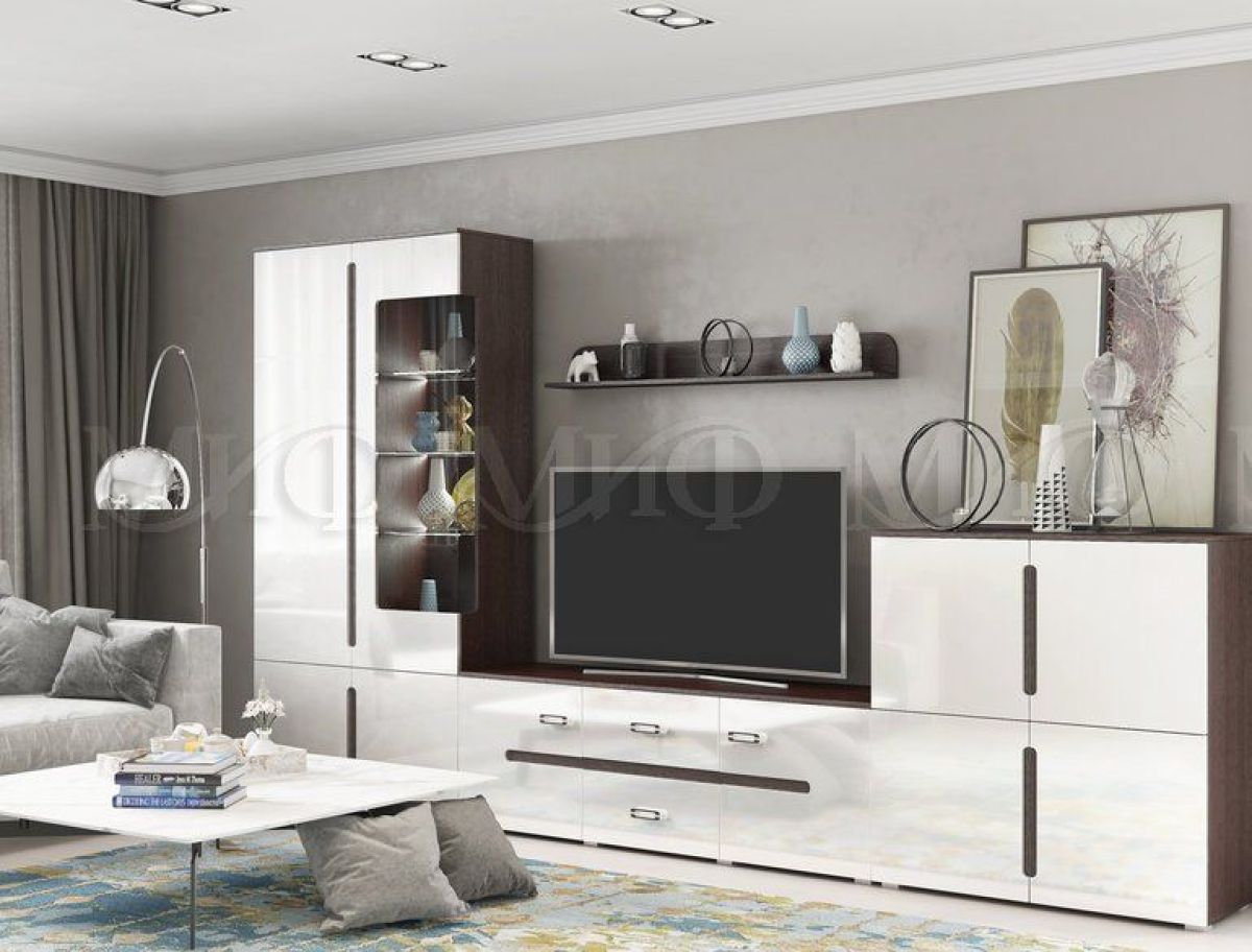 КИМ Тумба 4-х створчатая (белый) | фото 6